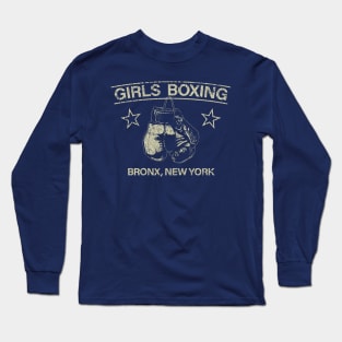 Girls Boxing Bronx, New York 1996 Long Sleeve T-Shirt